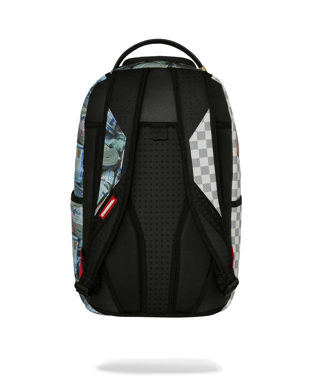 Sprayground Cream Check Full Of Cash Backpack