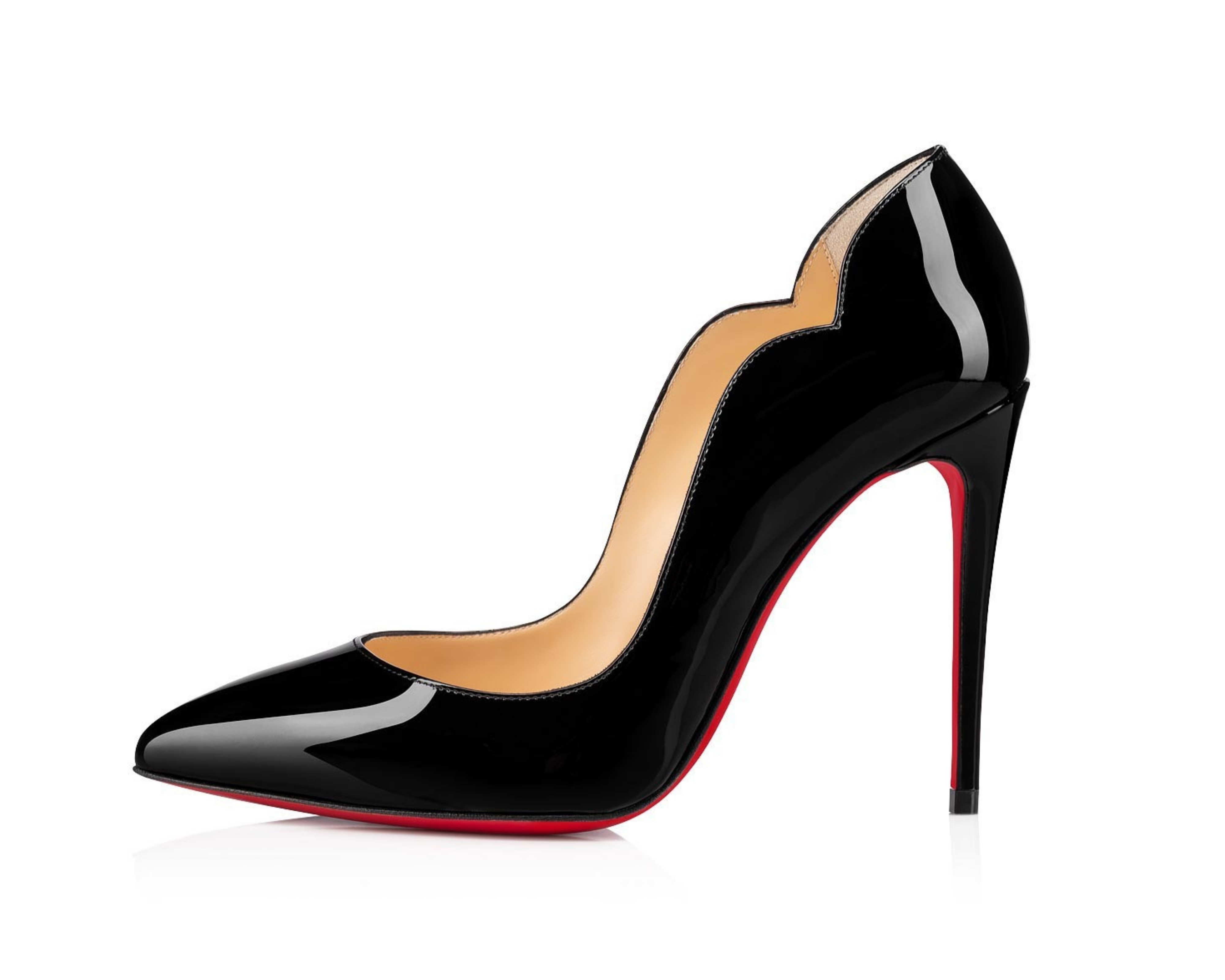Christian Louboutin Hot Chick Décolleté 100mm Black Patent Leather