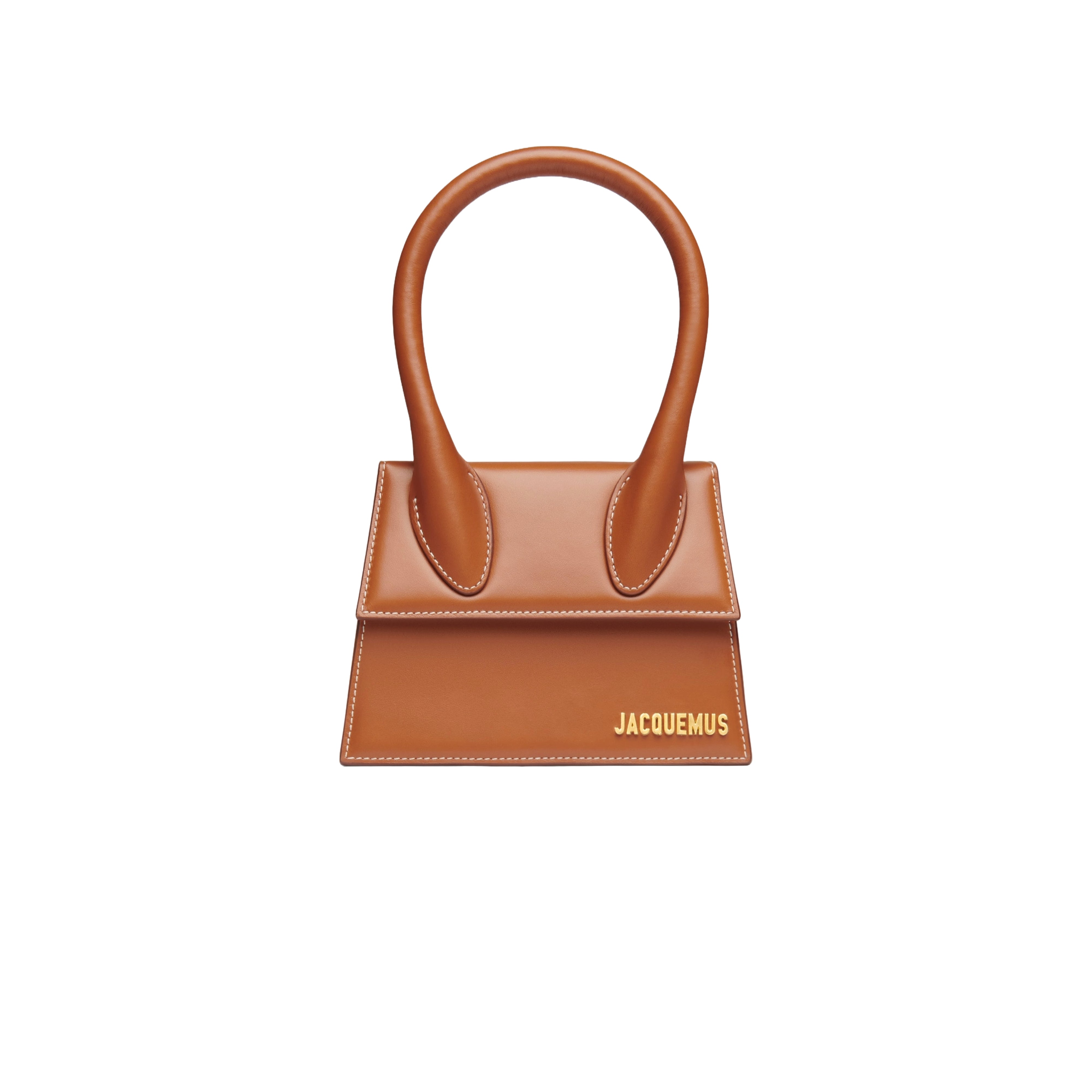 Jacquemus Le Chiquito Moyen Signature Handbag Light Brown - OnSize