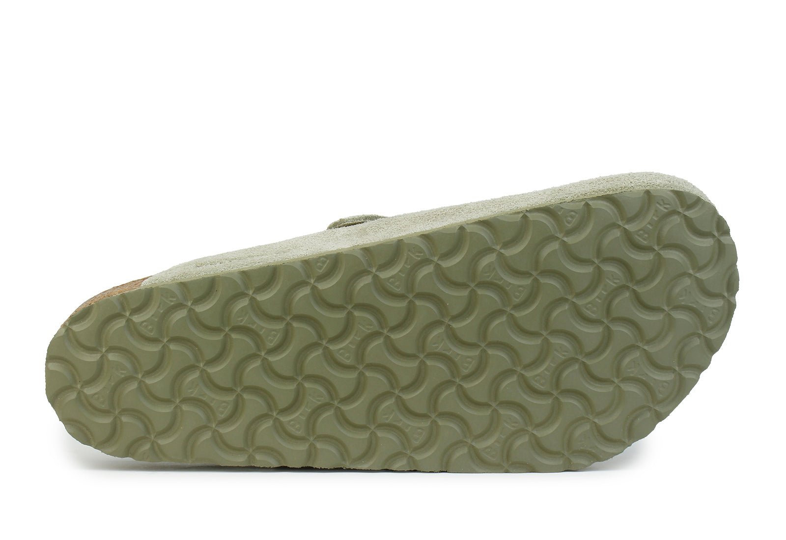 Birkenstock Boston Suede Faded Khaki - OnSize