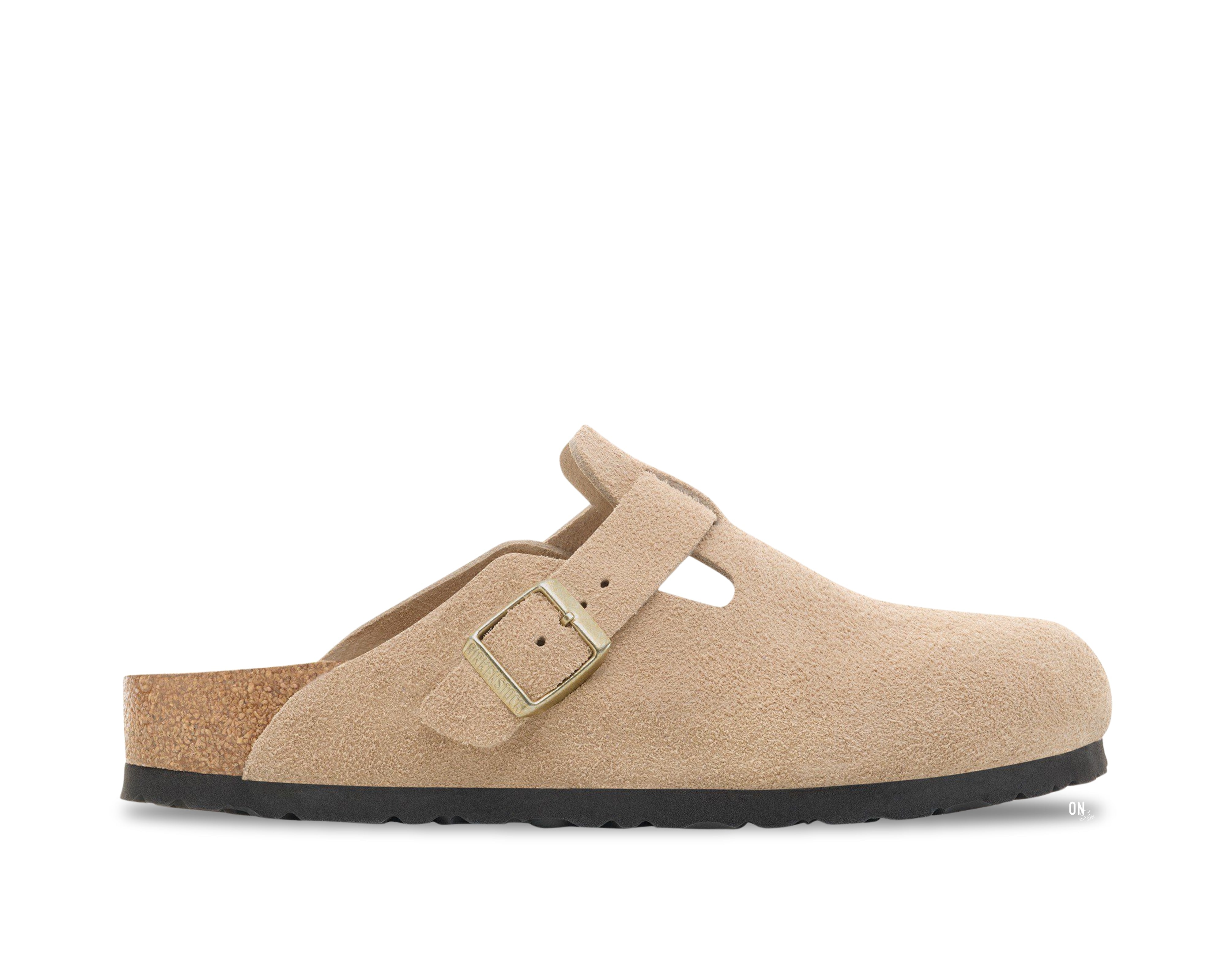 Birkenstock Boston Suede Sandcastle - OnSize