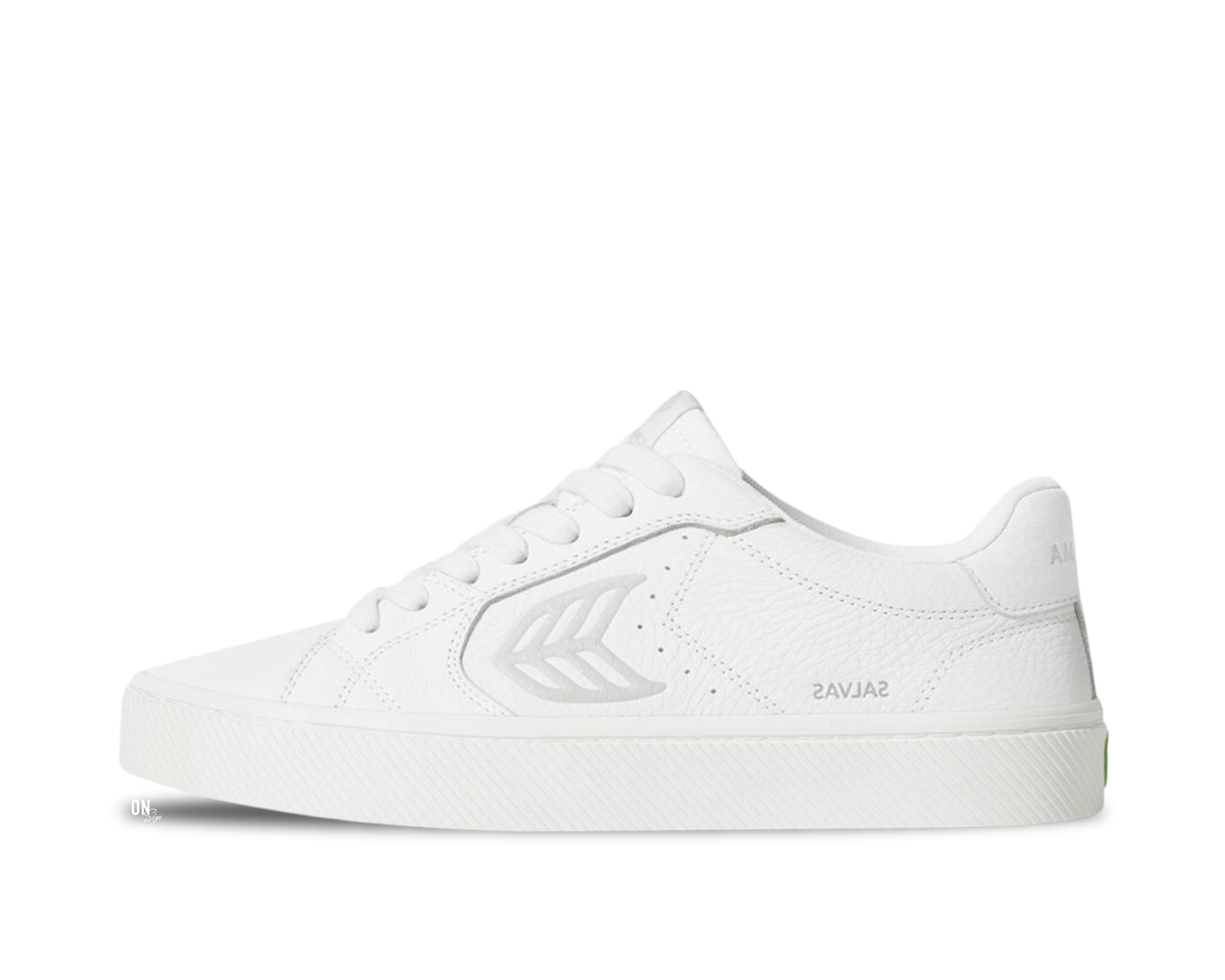 Cariuma SALVAS White Premium Leather Ice - OnSize