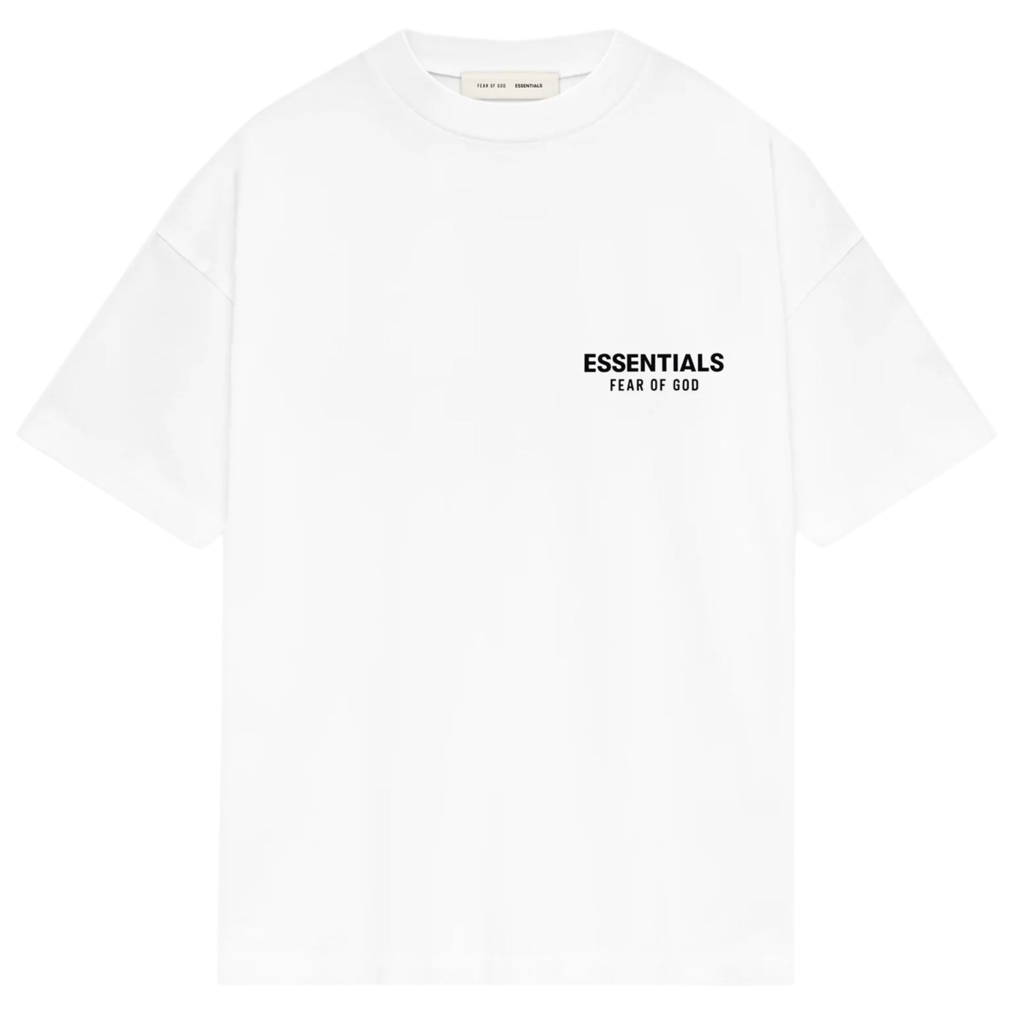 Fear of God Essentials Classic Short Sleeve Tee Bright White (SS25)