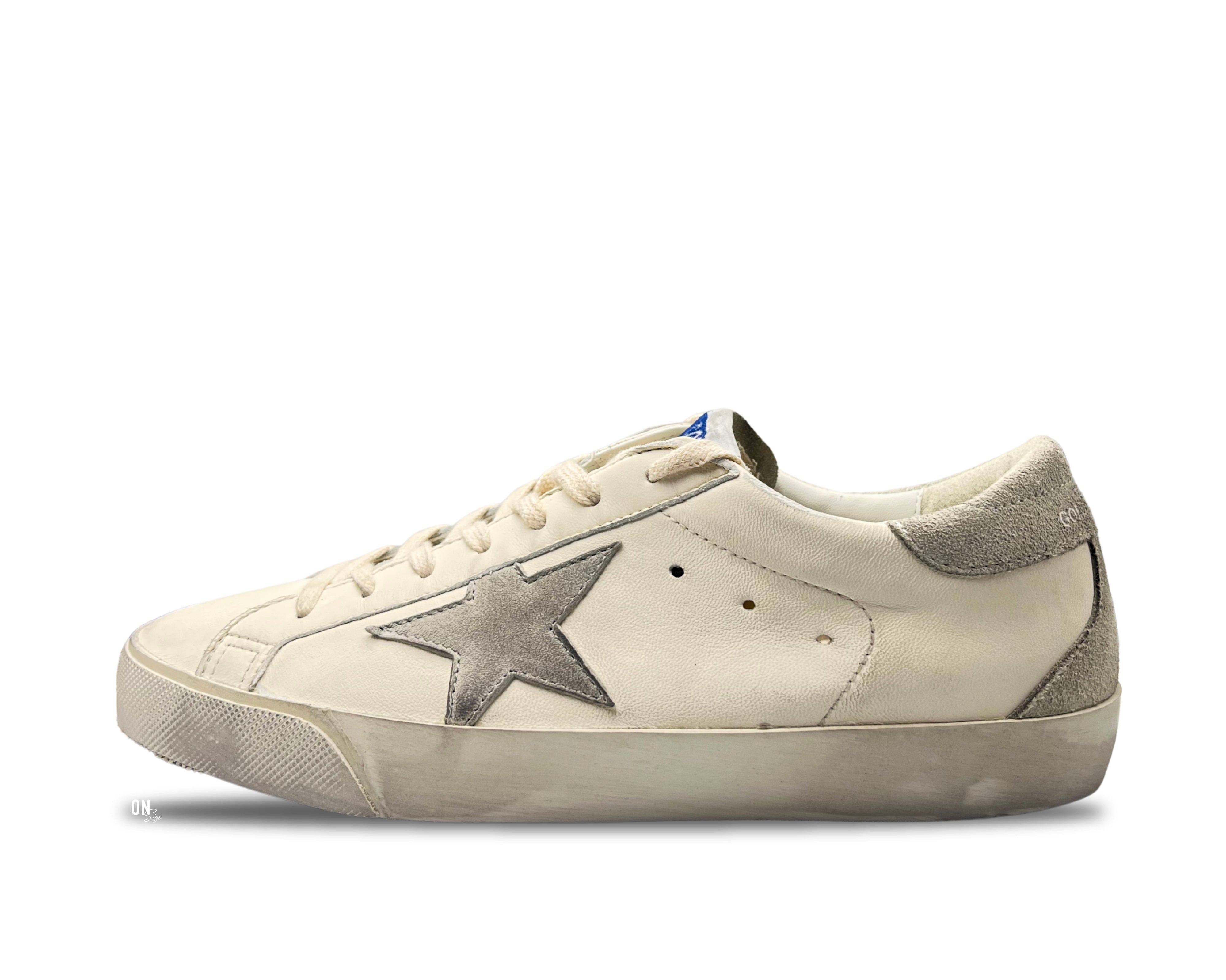 Golden Goose Super-Star White Ice Grey - OnSize