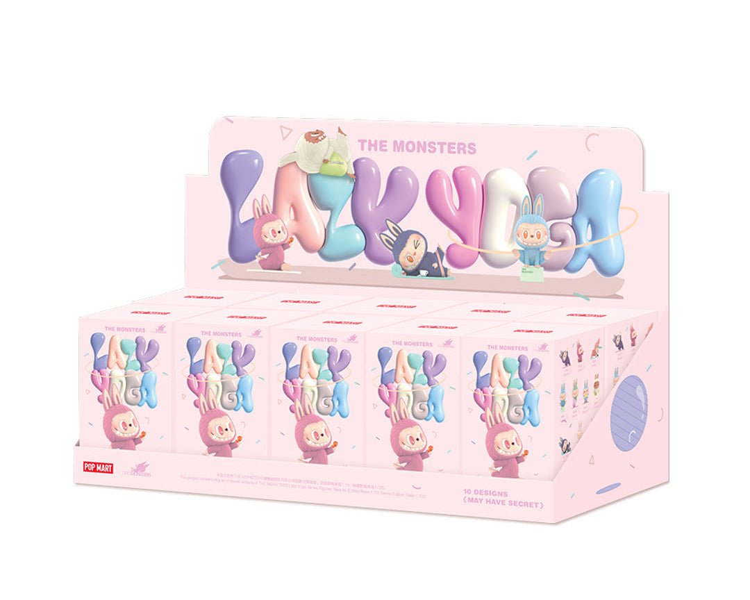Pop Mart Labubu The Monsters Lazy Yoga Series - OnSize