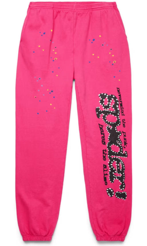 Sp5der P*NK V2 Sweatpant Pink - OnSize