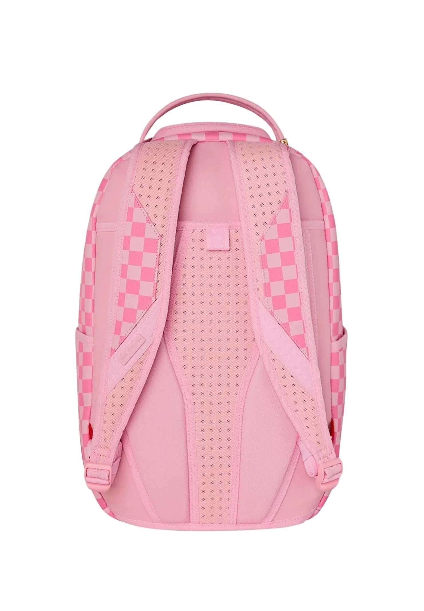 Sprayground Pink Sharks In Paris Patch Backpack - OnSize