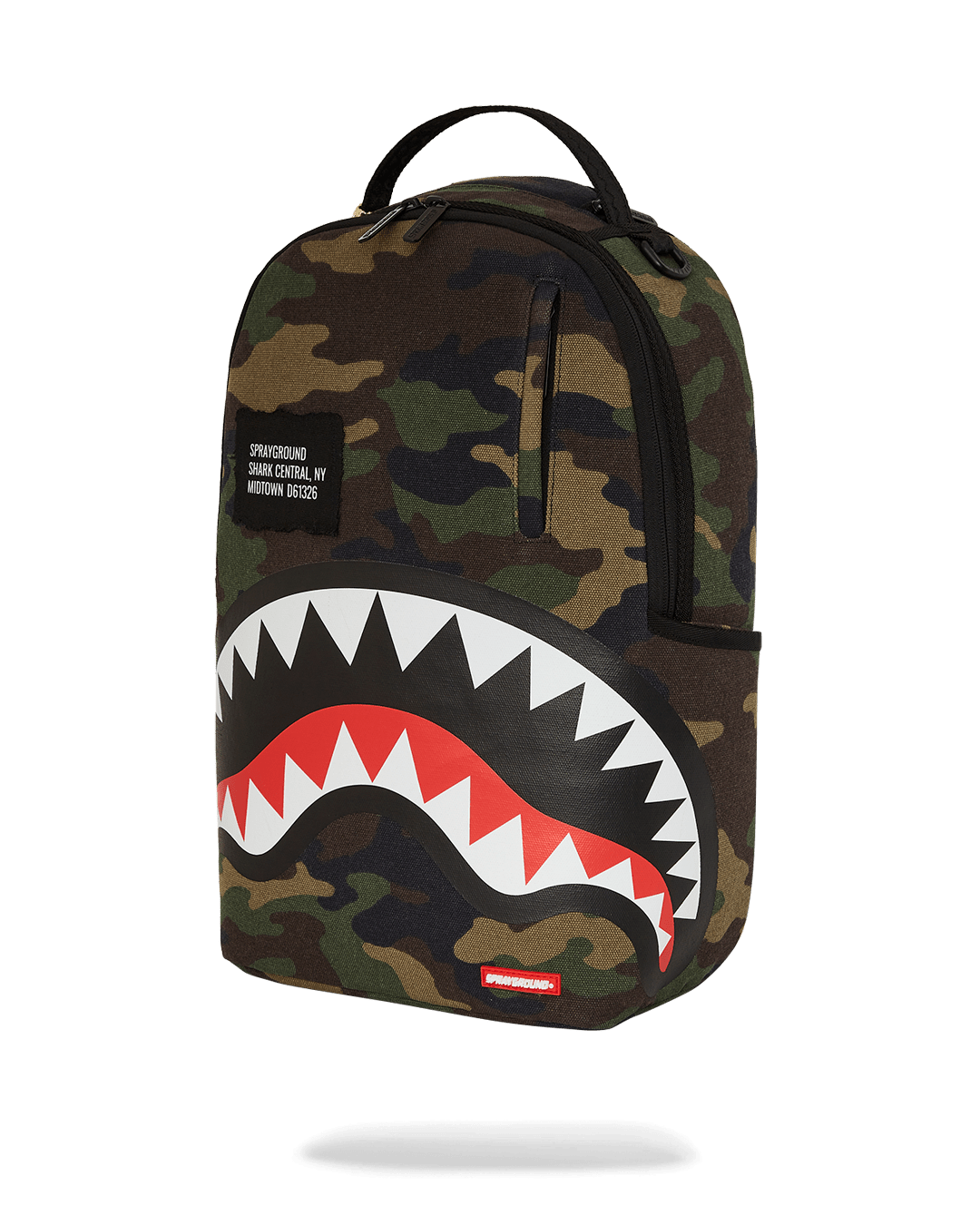 Sprayground Shark Central Camo DLXS Backpack - OnSize