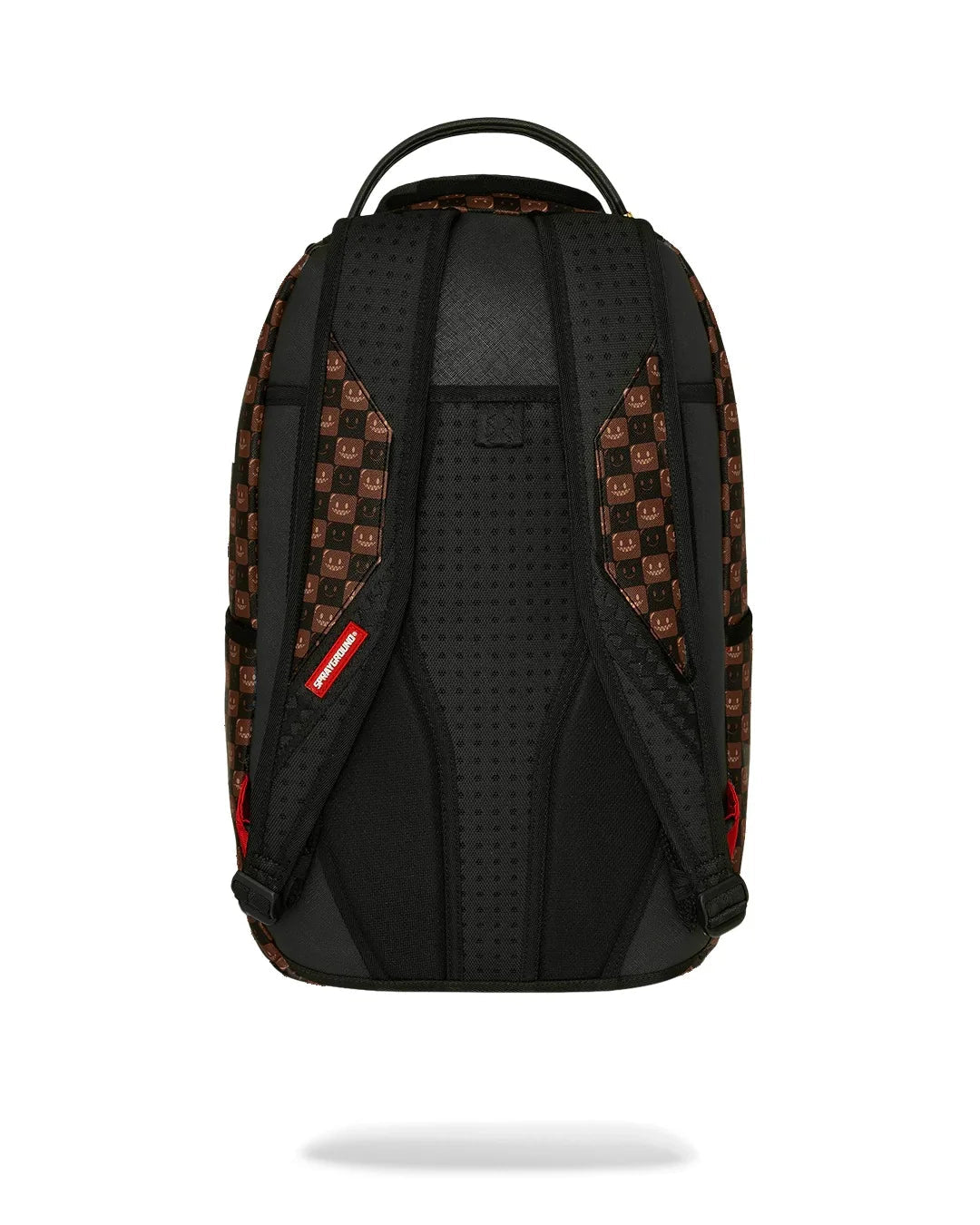 Sprayground Sharks In Paris WTF Bubble Brown Check Backpack - OnSize