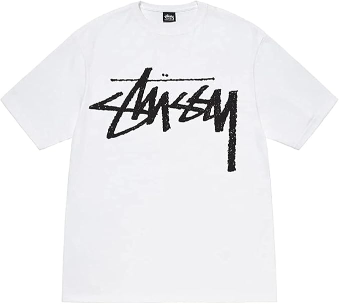 Stüssy Big Stock Tee White - OnSize