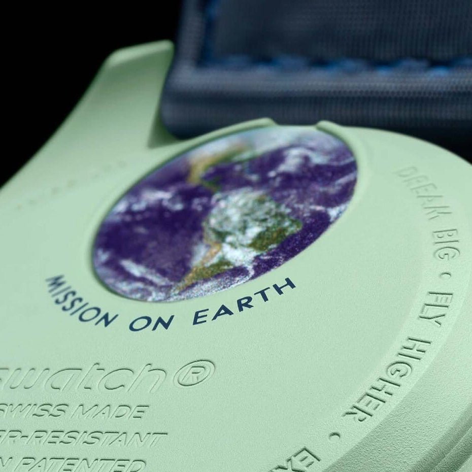 Swatch x Omega Bioceramic Moonswatch Mission on Earth - OnSize