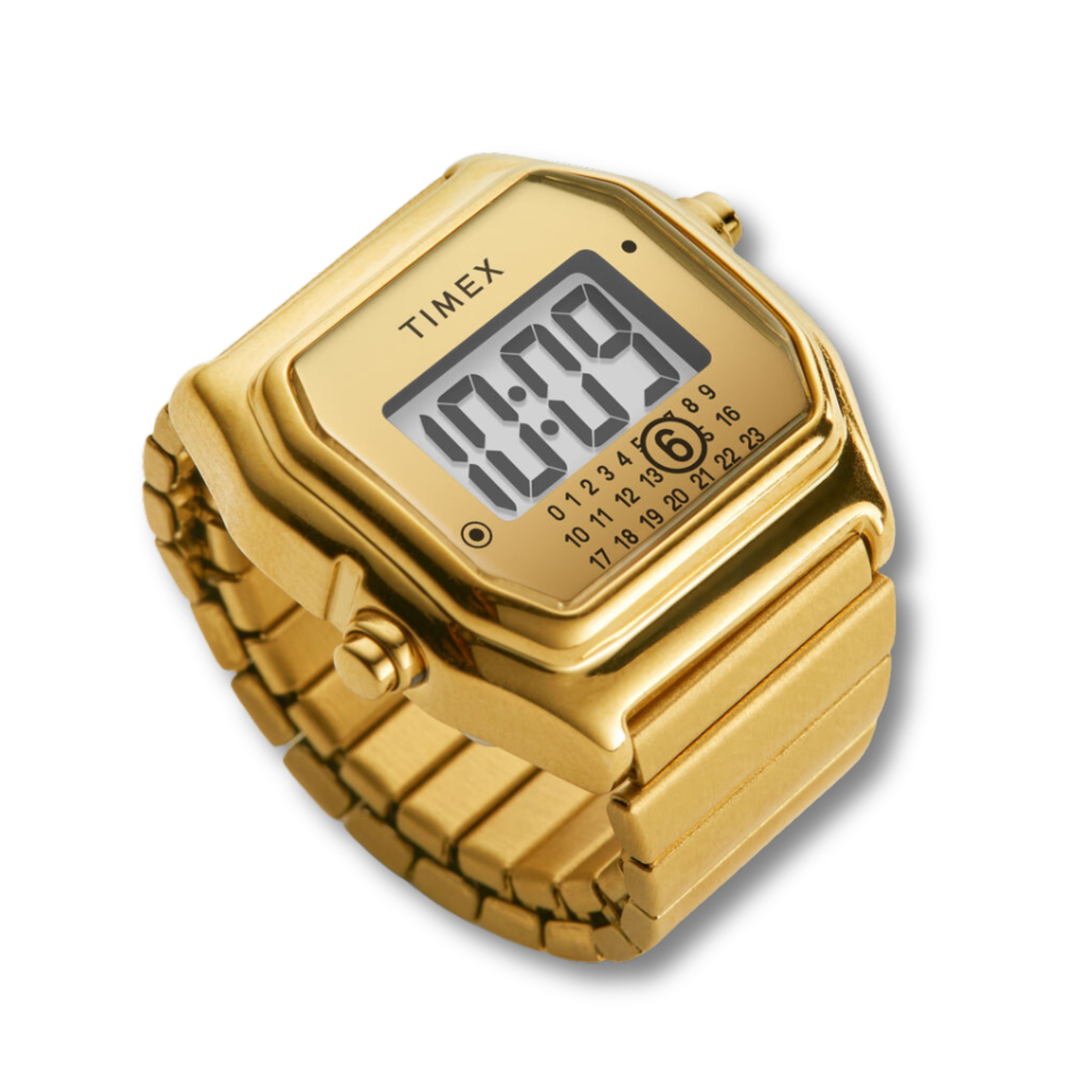 Timex x Maison Margiela MM6 Ring Watch Gold - OnSize