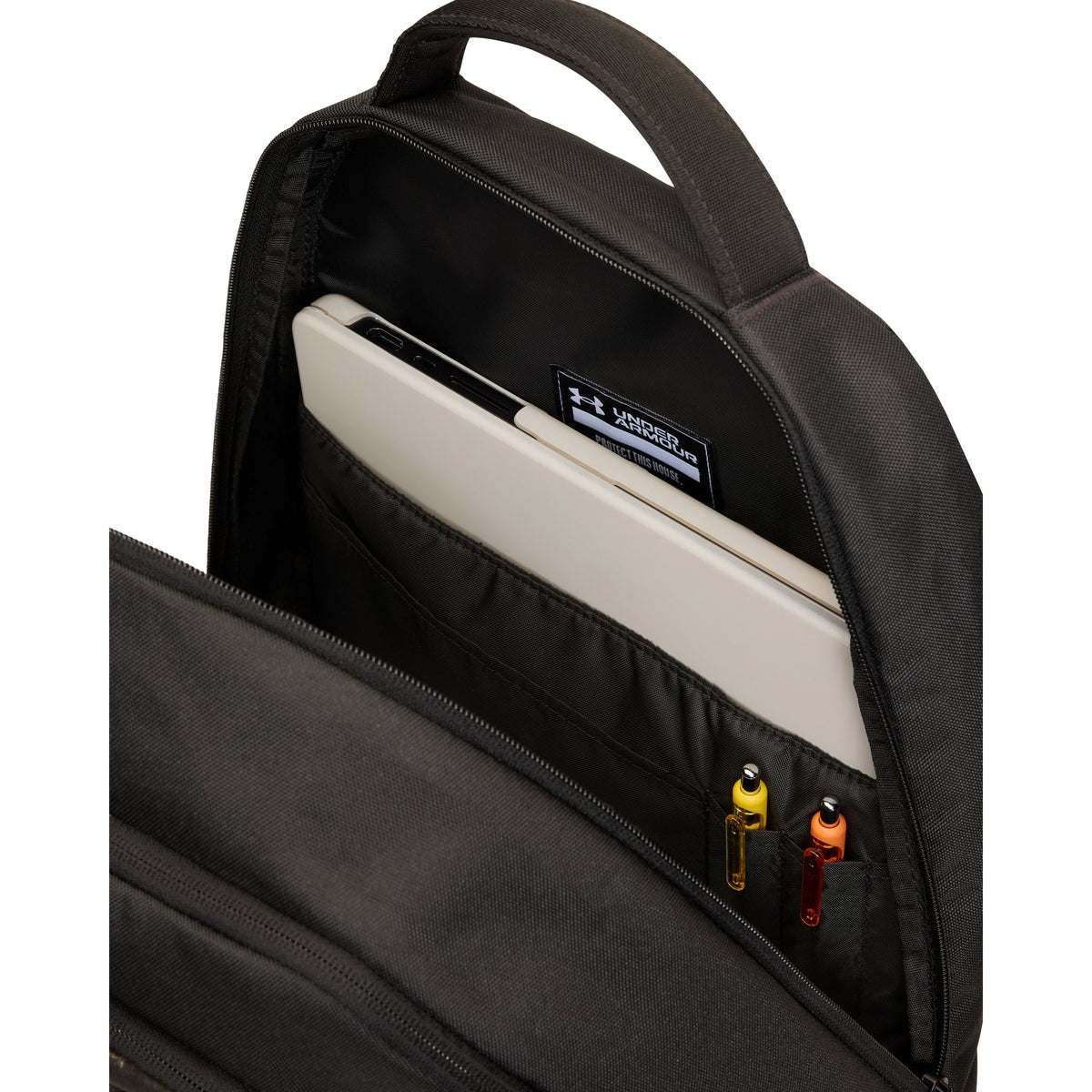 Under Armour UA Hustle 6.0 Pro Backpack Black Castlerock - OnSize