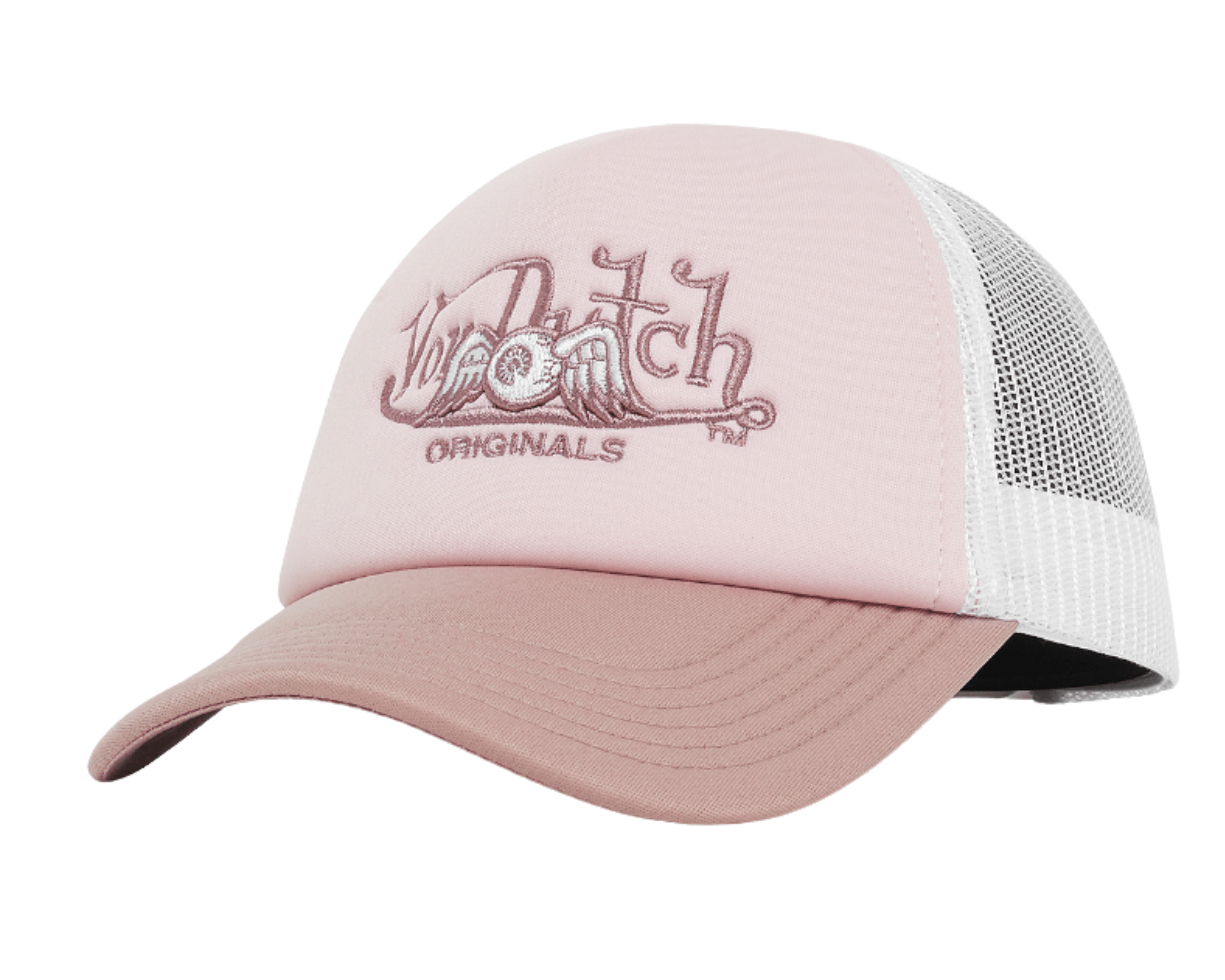 Von Dutch Trucker Cap Soro Pink White - OnSize