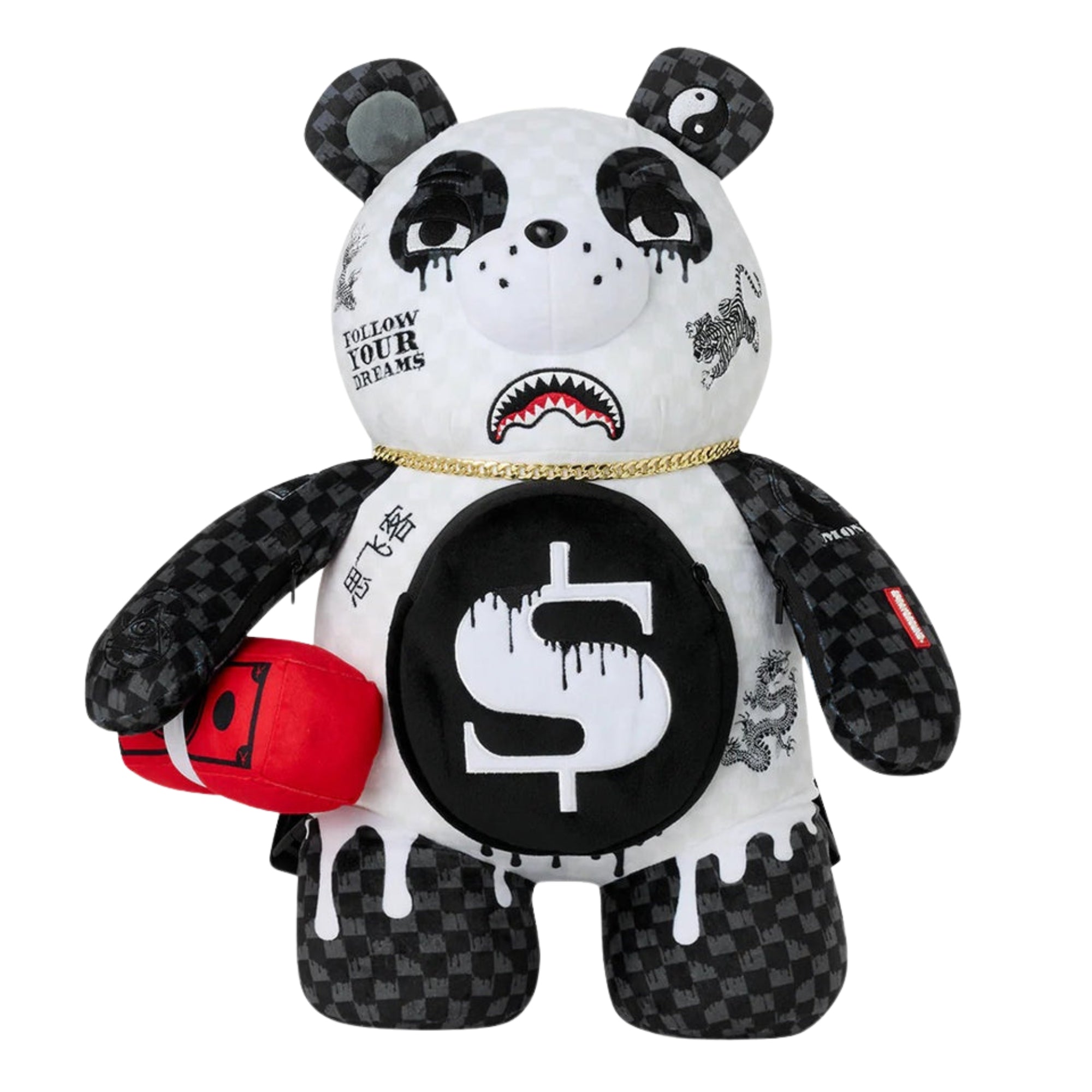 Sprayground Drippy Panda Moneybear Backpack