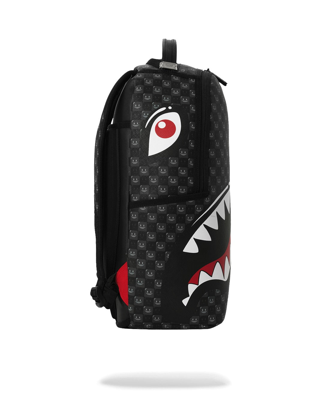 Sprayground Sharks In Paris WTF Bubbly Black Check Backpack