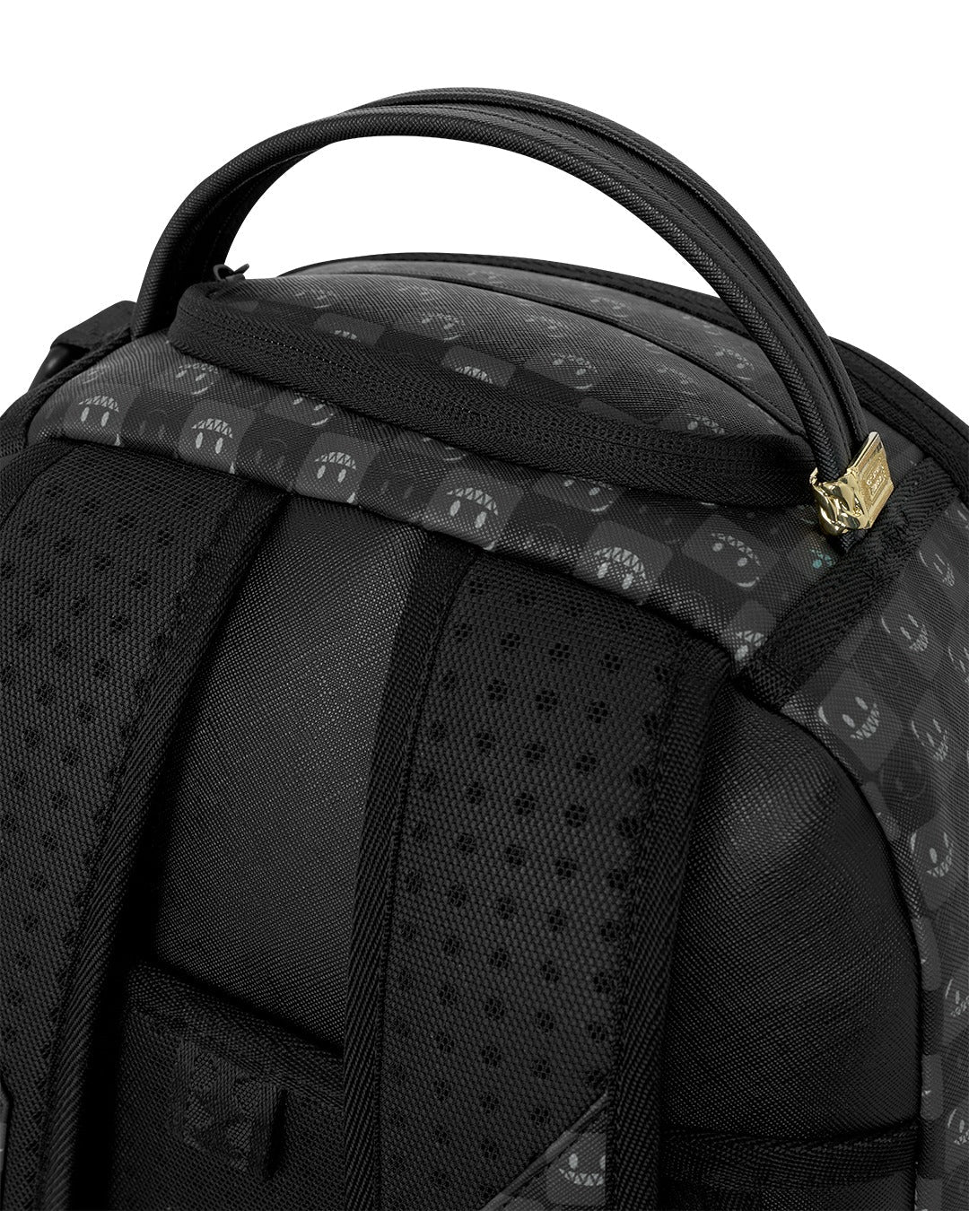 Sprayground Sharks In Paris WTF Bubbly Black Check Backpack