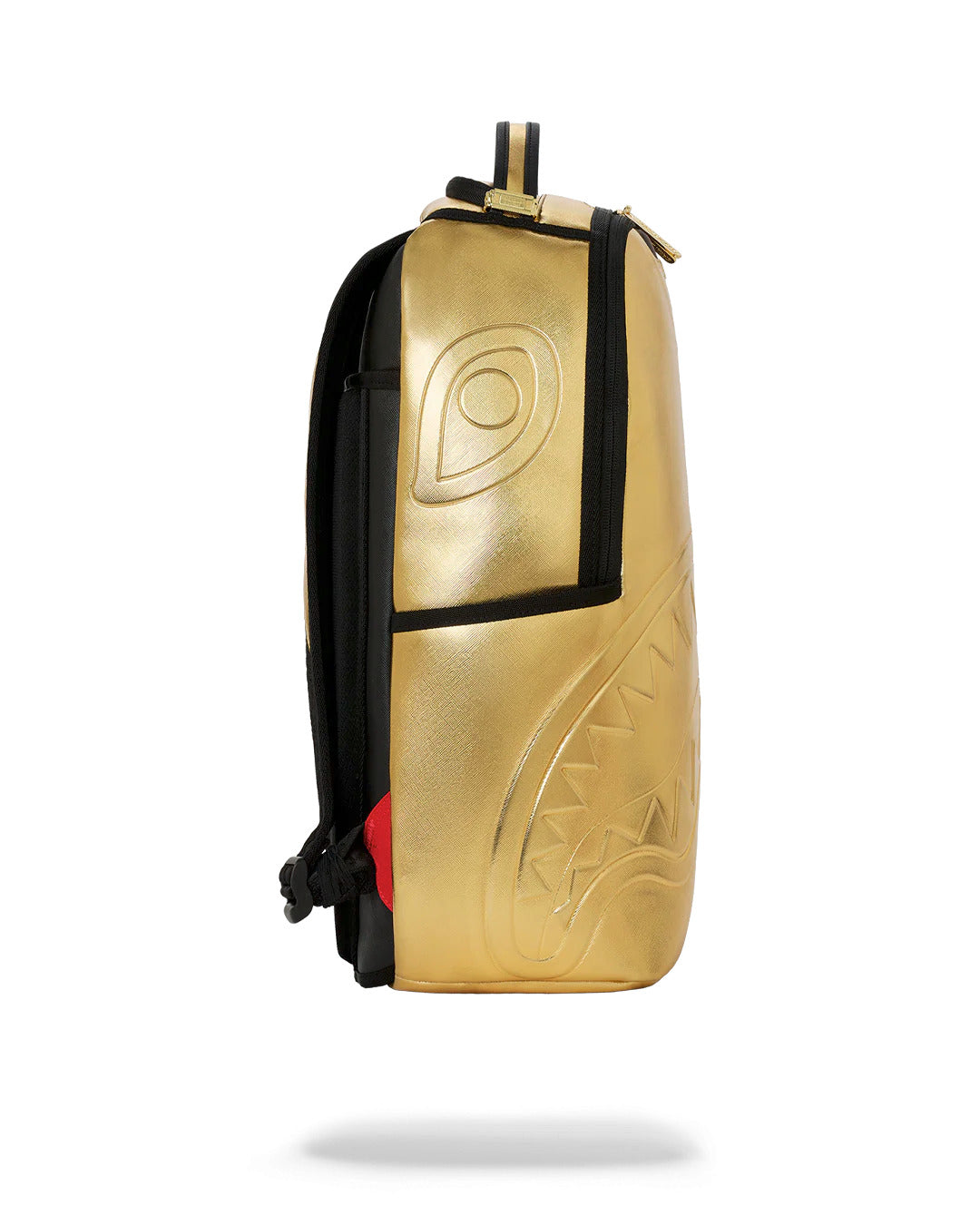 Sprayground Sharks In Paris Gold Drip Backpack