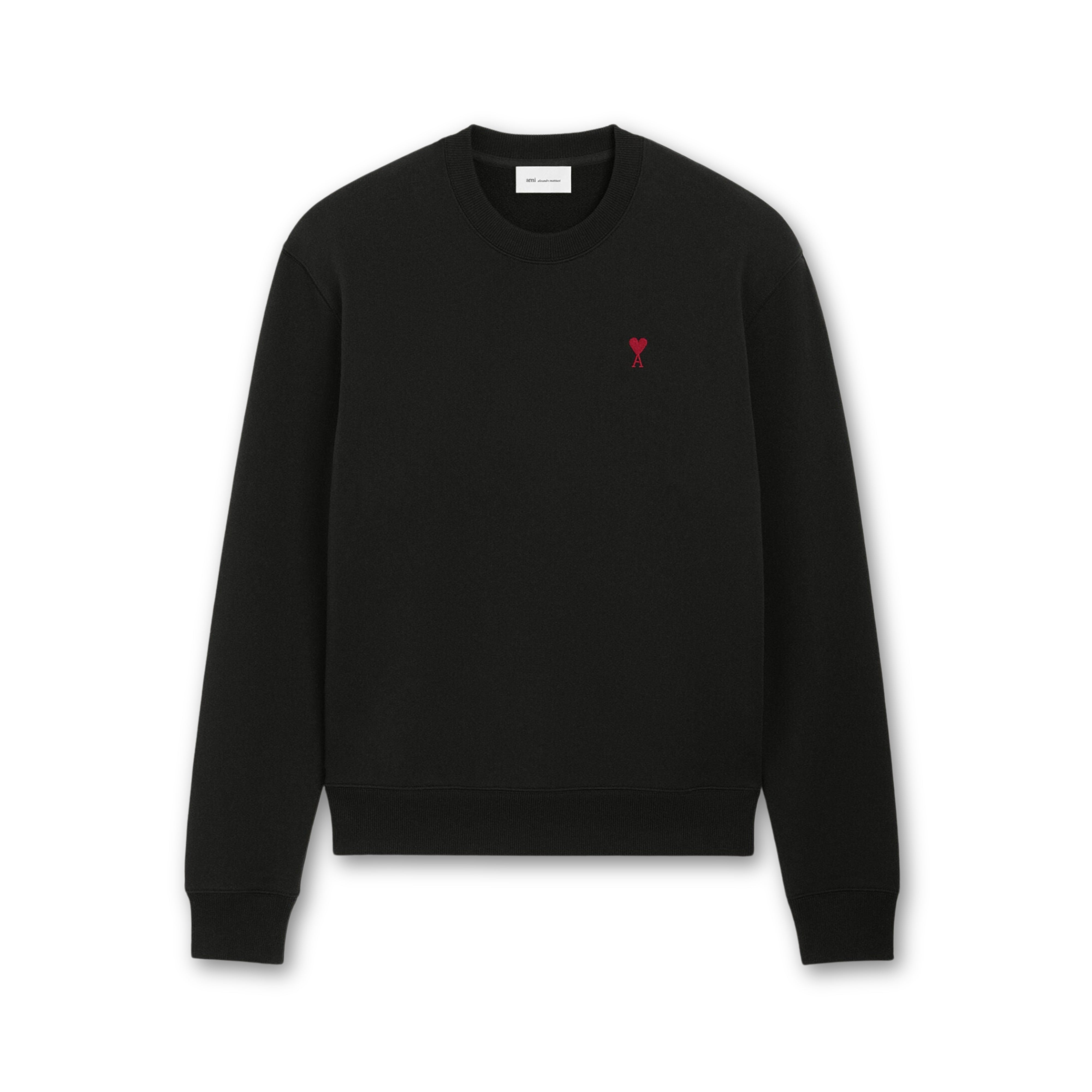 Ami Paris Ami de Coeur Sweatshirt Black