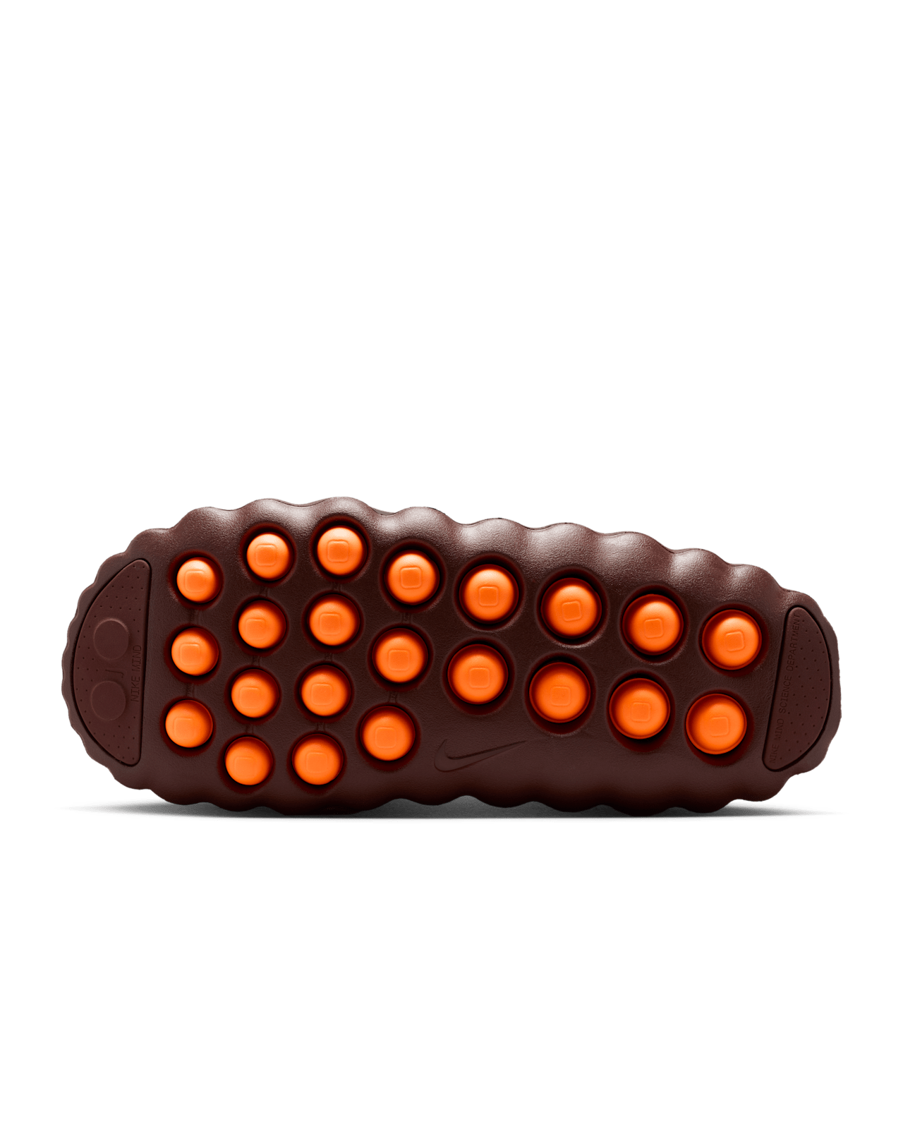 Nike Mind 001 Flyknit Slide Bronze Eclipse Total Orange