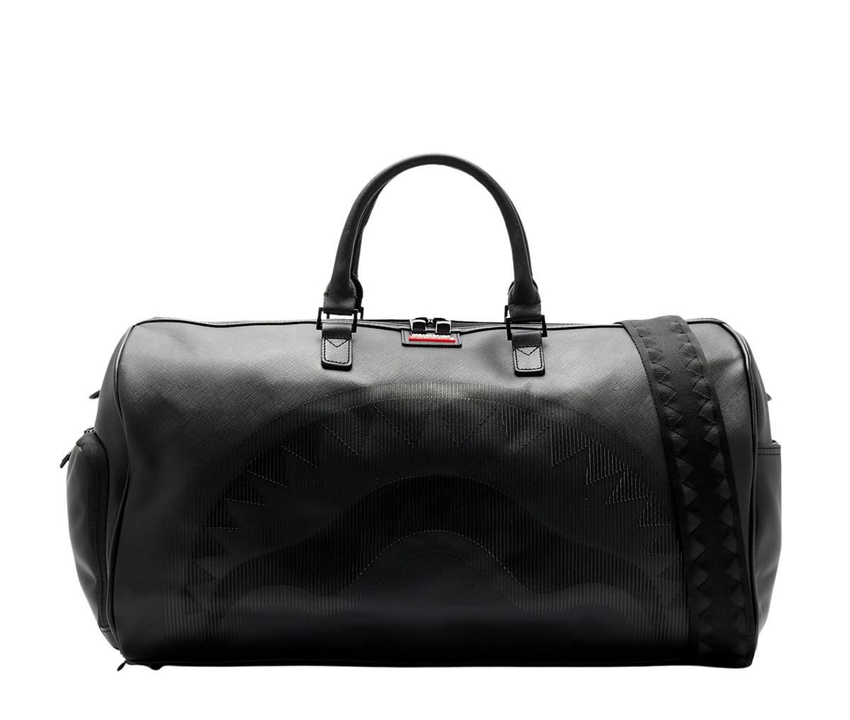Sprayground Disappearing Shark Duffle Black - OnSize