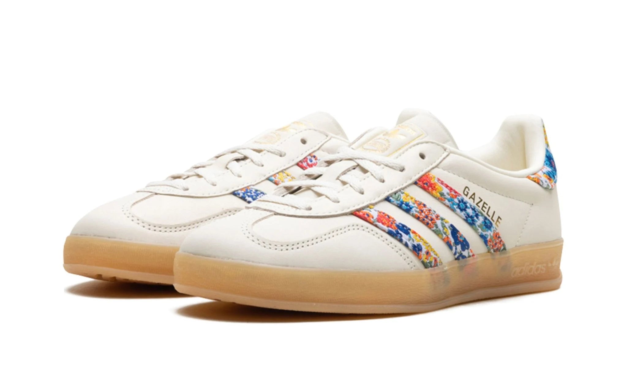 adidas Gazelle Indoor Liberty London Floral Embroidery Stripes - OnSize