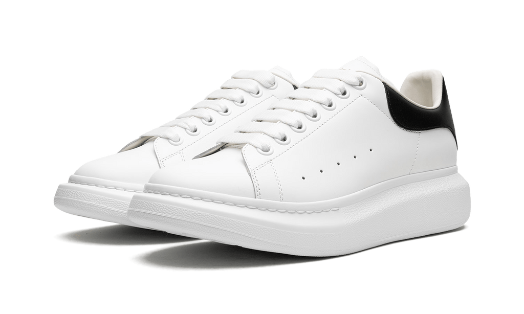 Alexander McQueen Oversized Sneakers White Black - OnSize