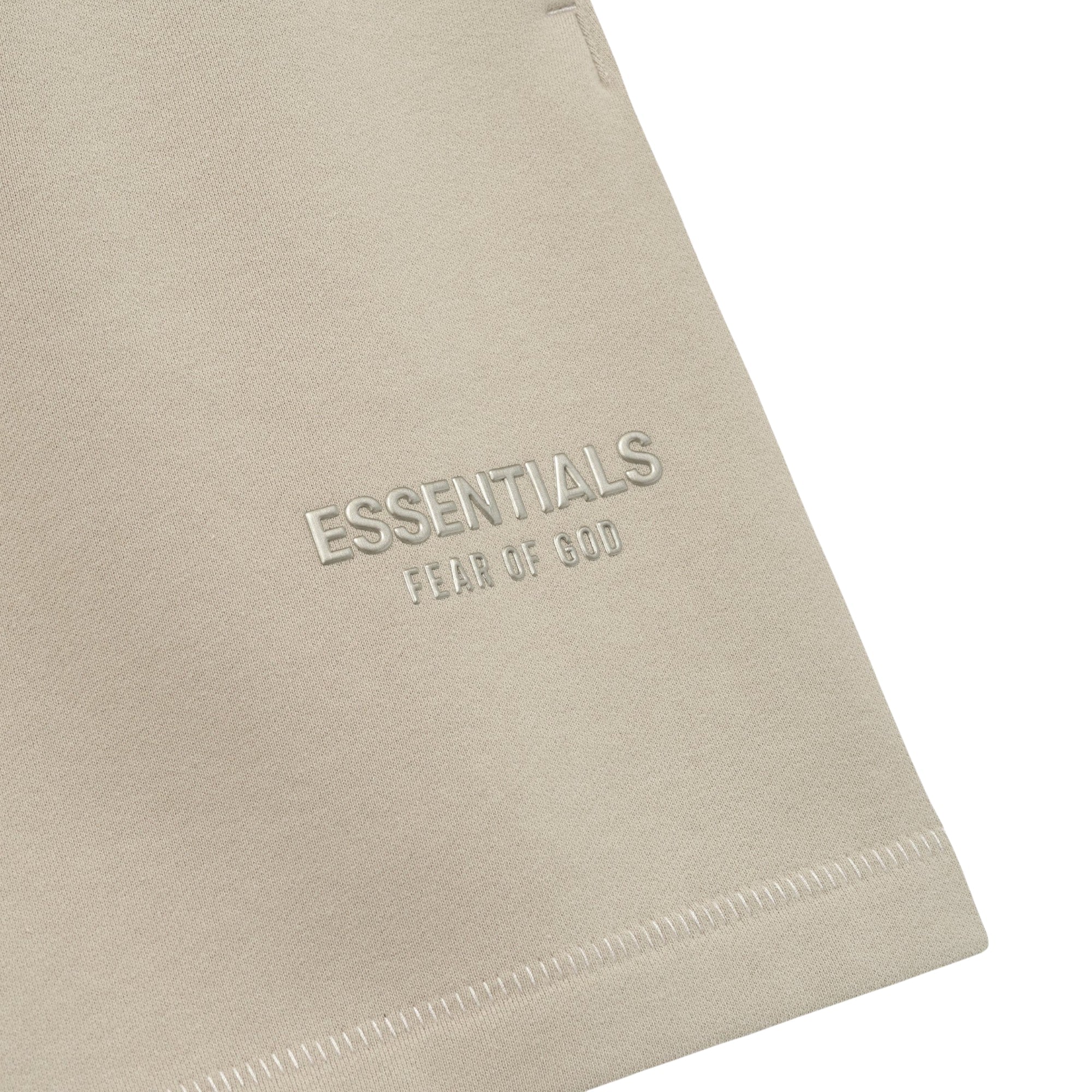 Fear of God Essentials Classic Fleece Sweatshort Timber (FW25) - OnSize