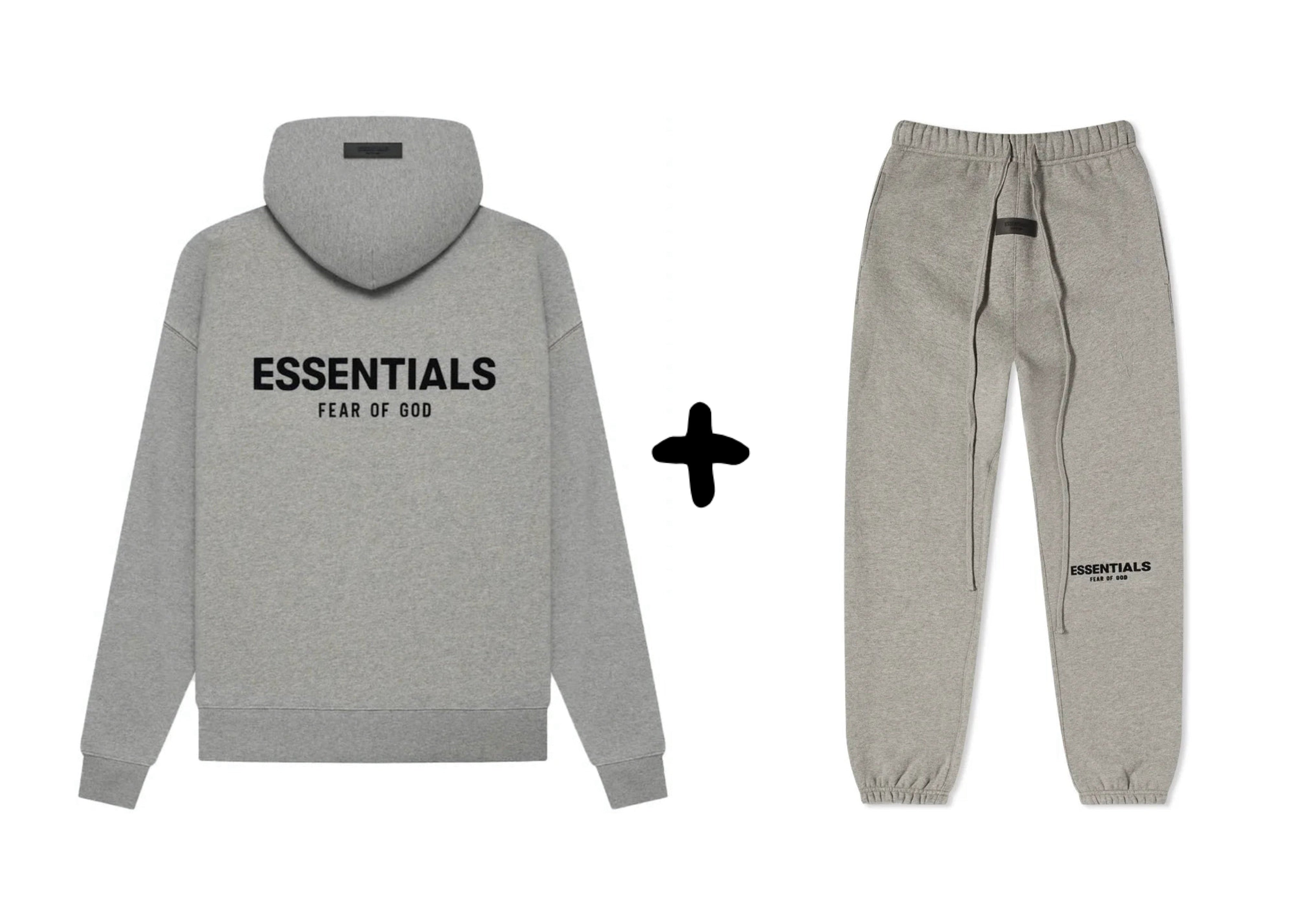 Fear of God Essentials Dark Oatmeal Set - OnSize