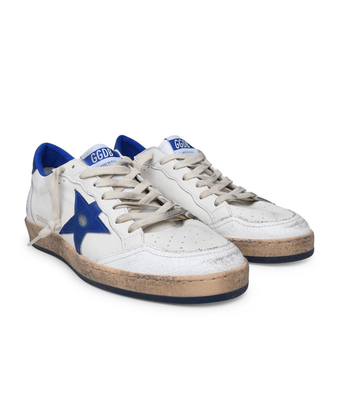 Golden Goose Ball Star White Blue Ice