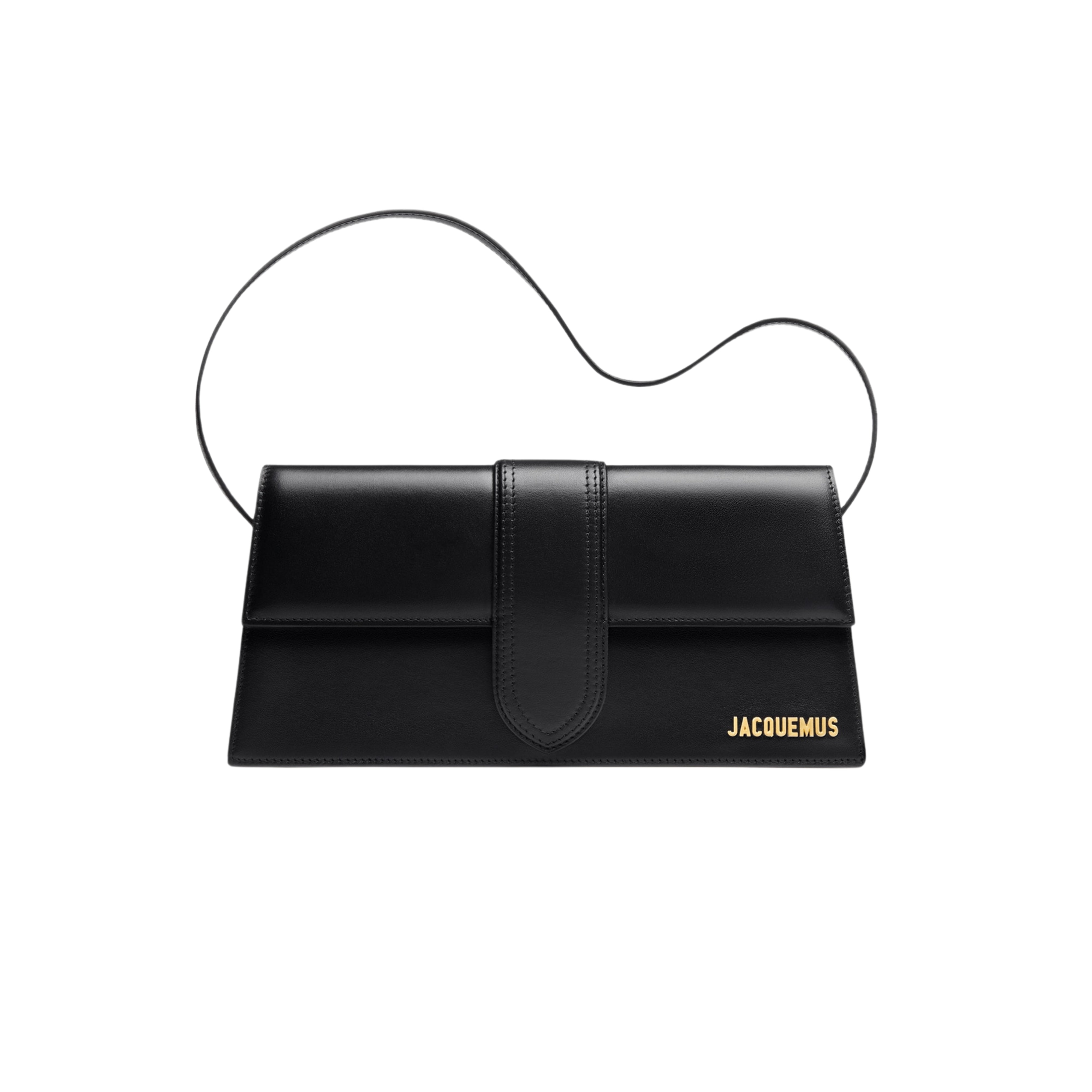 Jacquemus Le Bambino Long Flap Bag Black - OnSize
