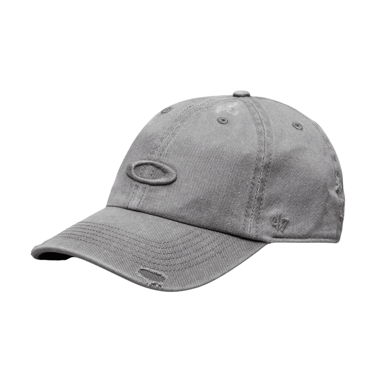 Oakley ‘47 Reserve Distressed Cap Granite Gray - OnSize