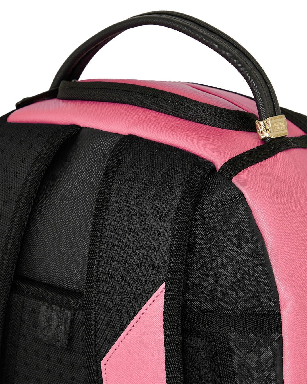 Sprayground Shark Central Pink Embroidered Shark Backpack - OnSize