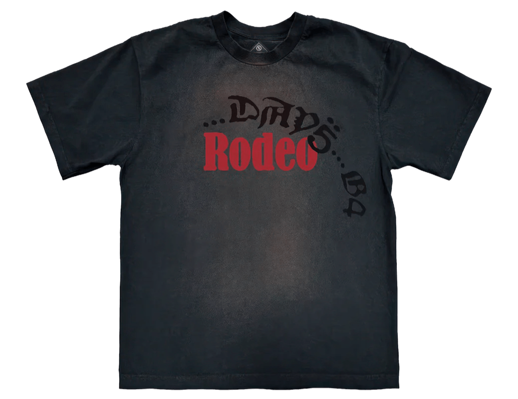 Travis Scott Cactus Jack x Sp5der Days Before Rodeo I Tee Black - OnSize