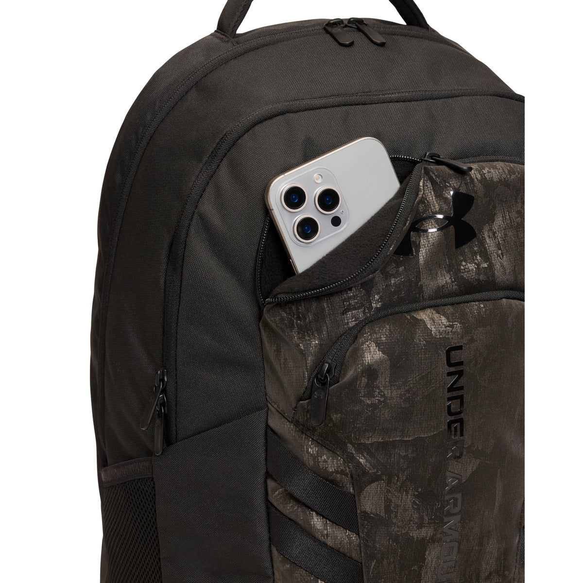 Under Armour UA Hustle 6.0 Pro Backpack Black Castlerock - OnSize